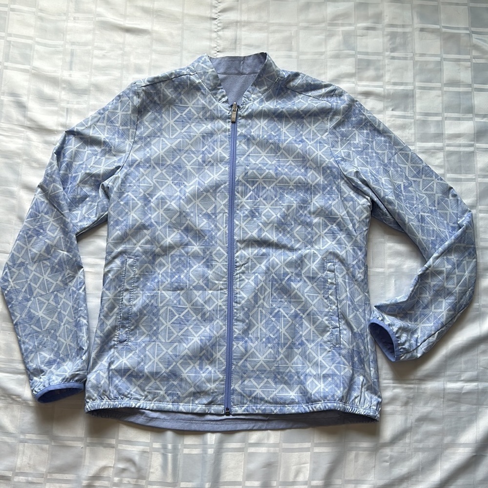 Adidas Lightweight Reversible Bomber Style Jacket - Picture 16 of 16